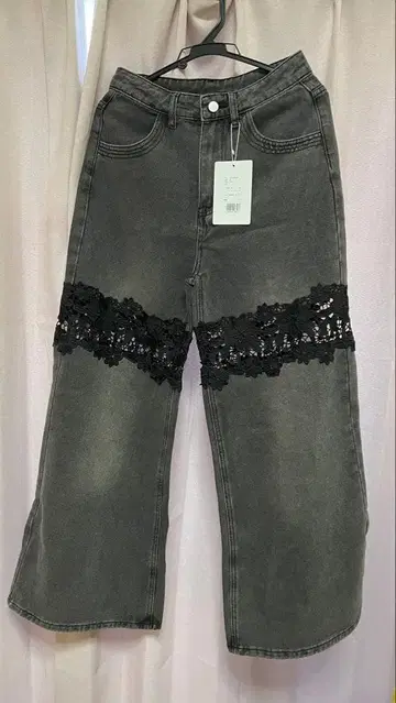 와이드 데님 팬츠