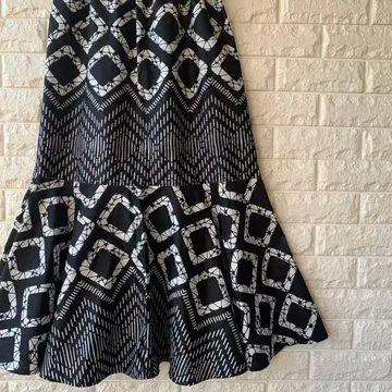 아프리칸 머메이드 스커트