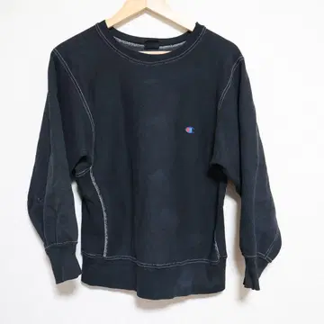 [ 80년대 ] 트리코 태그 리버스 위브 후염 블랙