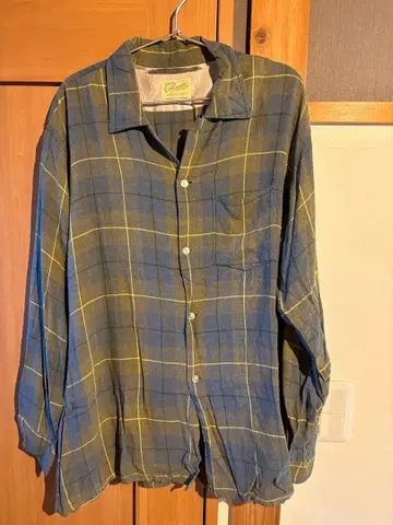 Crevella by Arrow 긴팔 셔츠 XL 빈티지 레이온