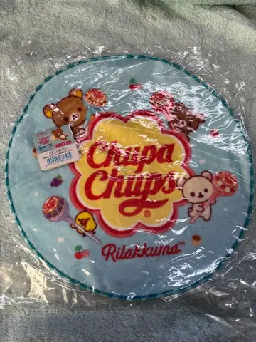 리락쿠마 츄파춥스 원형 타월