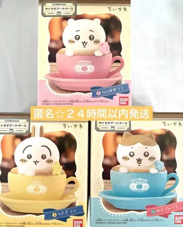 치이카와 캐릭터 아트 케이스 3종 세트 하치와레 토끼