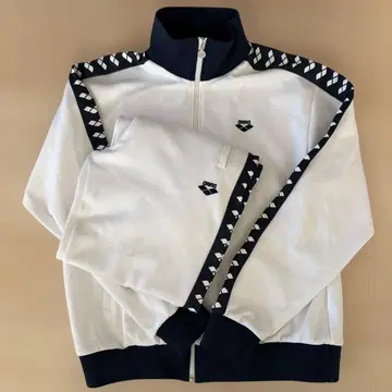 arena 집업 자켓 저리 상하의 화이트/네이비