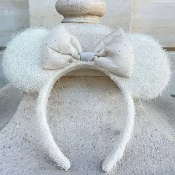 디즈니씨 미니 귀 머리띠 화이트