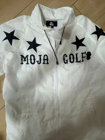 밸런스 디자인 화이트 자켓