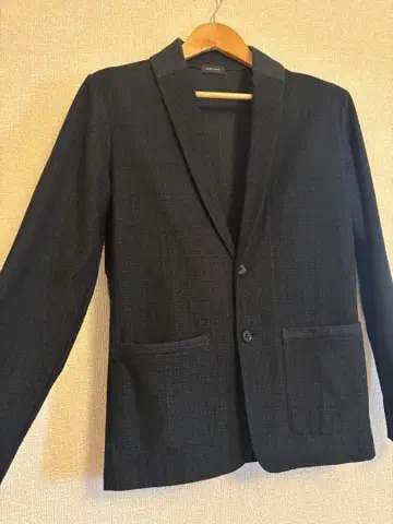 JOSEPH HOMME 블랙 테일러드 자켓