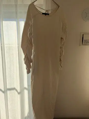 SUGAR SPOON 아이보리 롱 원피스 F 사이즈