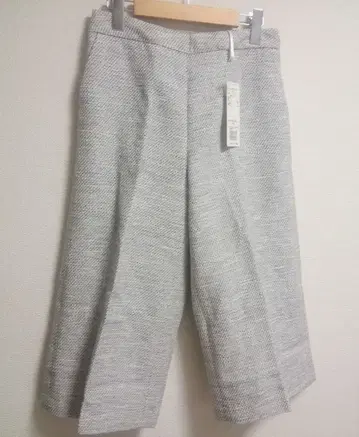 [ 택 포함 새상품 ] 테치치 트위드 크롭 팬츠