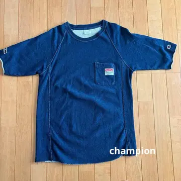 Champion 별주 T셔츠 MEDIUM 네이비
