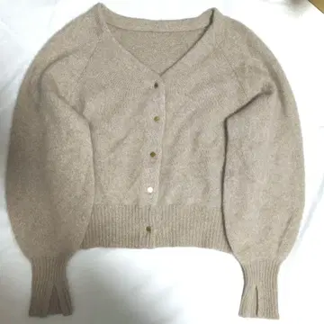 새상품급 클리닝 완료 EMMEL REFINESEM fluffy 가디건