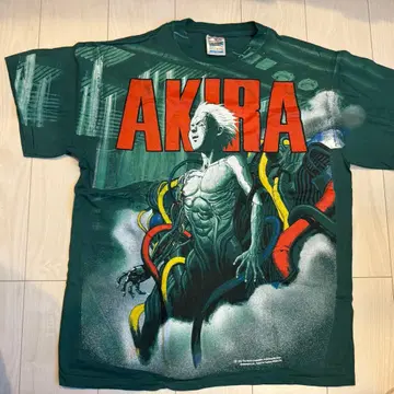 XL AKIRA 그래픽 T셔츠 다크 그린