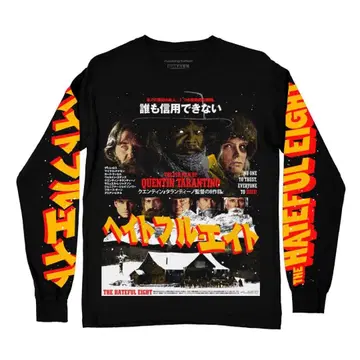 rucking fotten 헤이트풀 에이트 롱 슬리브 T셔츠 XL