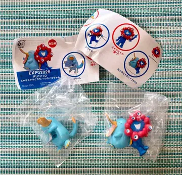 EXPO2025 PUTITTO 미야쿠미야쿠와 카모노하시 이코짱 2개 세트