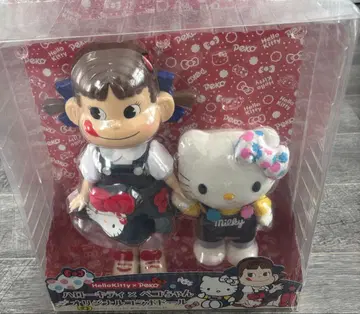 헬로키티 페코짱 미개봉 새상품 콜라보 인형