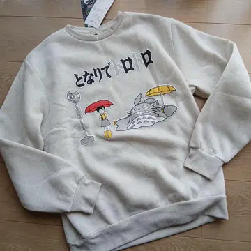 토나리데 토로토로 맨투맨 M 사이즈