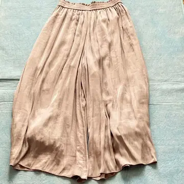 자유구 빈티지 트윌 개더 팬츠 사이즈 38 그레이지