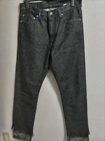 kubos 데님 밑단 프린지