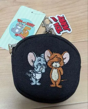 새상품 제리 앤 타피 자수 코인 케이스