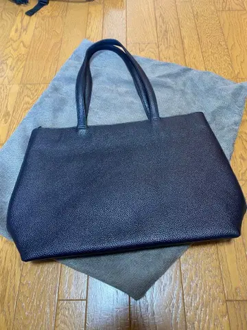 해시태그 가죽 토트백 네이비 hashtag hushtug