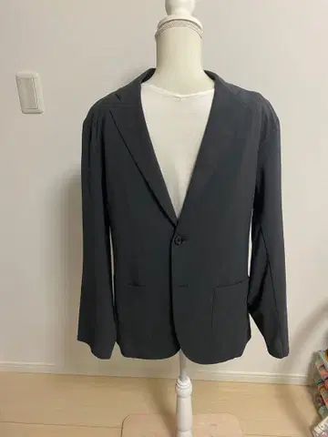 POST 그레이 테일러드 자켓