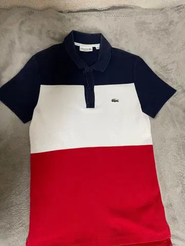 Lacoste 블록 컬러 피케 셔츠 size: XS