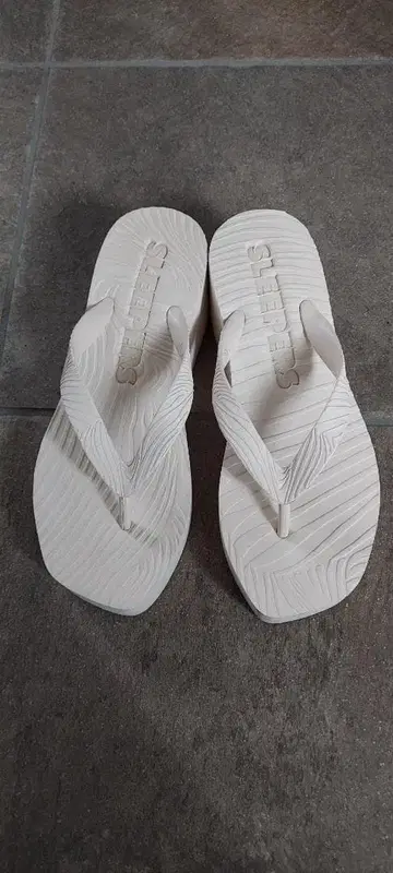 Sleepers 아이보리 비치 샌들 23cm