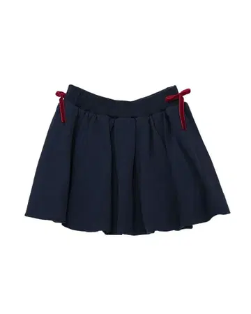 AmlyCity 맨투맨 벌룬 스커트 네이비