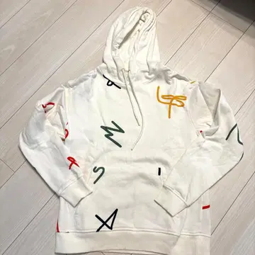 ZARA 컬러풀 프린트 후드티 S 사이즈