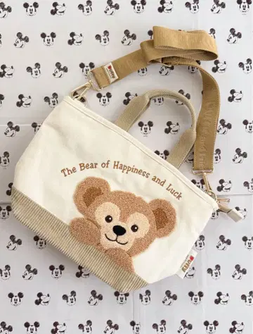 디즈니씨 더피 숄더백 자수