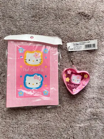 헬로키티 카오하나 엽서 사이즈 30 포켓 소품함 1997년