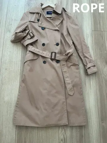 ROPE 트렌치코트 사이즈 7 베이지 브라운