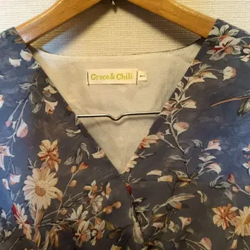 Grace & Chili 꽃무늬 롱 원피스