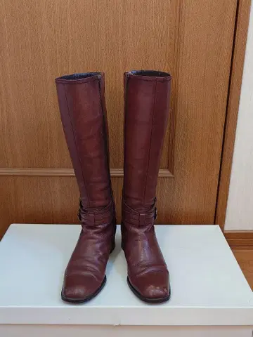 잉그 다크 브라운 롱 부츠 23.5