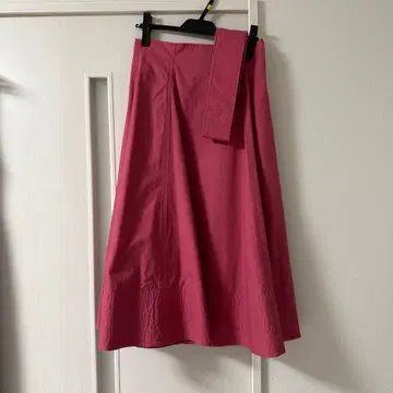 플레어 스커트 핑크 사이즈 38