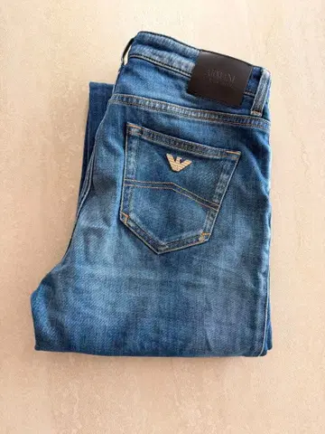 아르마니 블루진 스트레이트/사이즈 24