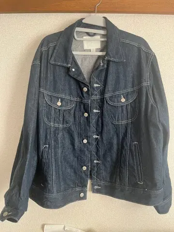 ZARA 다크 데님 데님 자켓 M