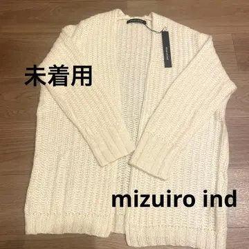 [ 미착용 ] mizuiro indo 롱 가디건