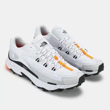 더 노스페이스 트레일 러닝화 화이트/오렌지