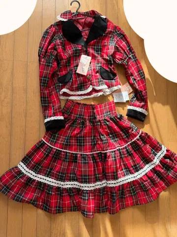 아이노 에리 시마무라 콜라보 자켓 & 스커트 세트