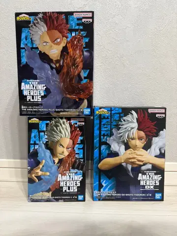 나의 히어로 아카데미아 토도로키 쇼토 3종 세트.