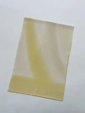 미사용 새상품 순수 실크 오비 장식 천 3색 염색