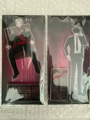 BOMTOON 보므툰 물가의 밤 아크릴 스탠드 2점 세트