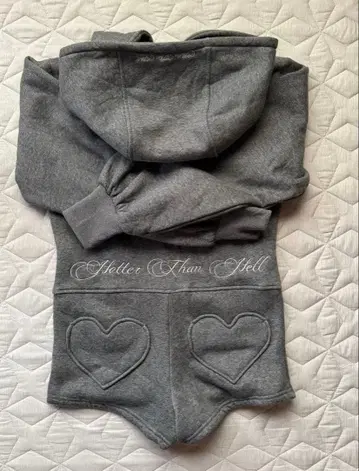 HTHsweat 후드 로퍼 HTH 올인원