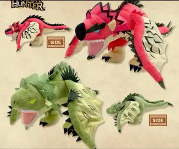 몬스터 헌터 SD BIG 봉제 인형 리오레이아 리오레우스