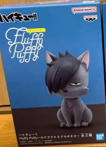 [미개봉 새상품] 하이큐!! 플러피 퍼피 쿠로오네코 피규어 쿠로오 테츠로