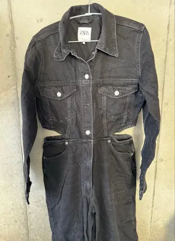 ZARA 바디 수트풍 오버롤