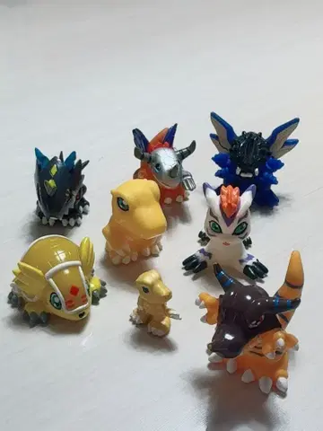 디지몬 컬렉션 피규어 8체 세트