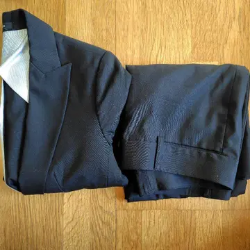 팬츠 수트 블랙 취업 정장 취업활동