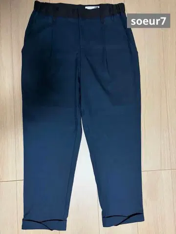 soeur7 네이비 슬랙스 사이즈 9호 새상품급