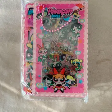 바스락 노트 파워퍼프걸스 아크릴 노트 A7